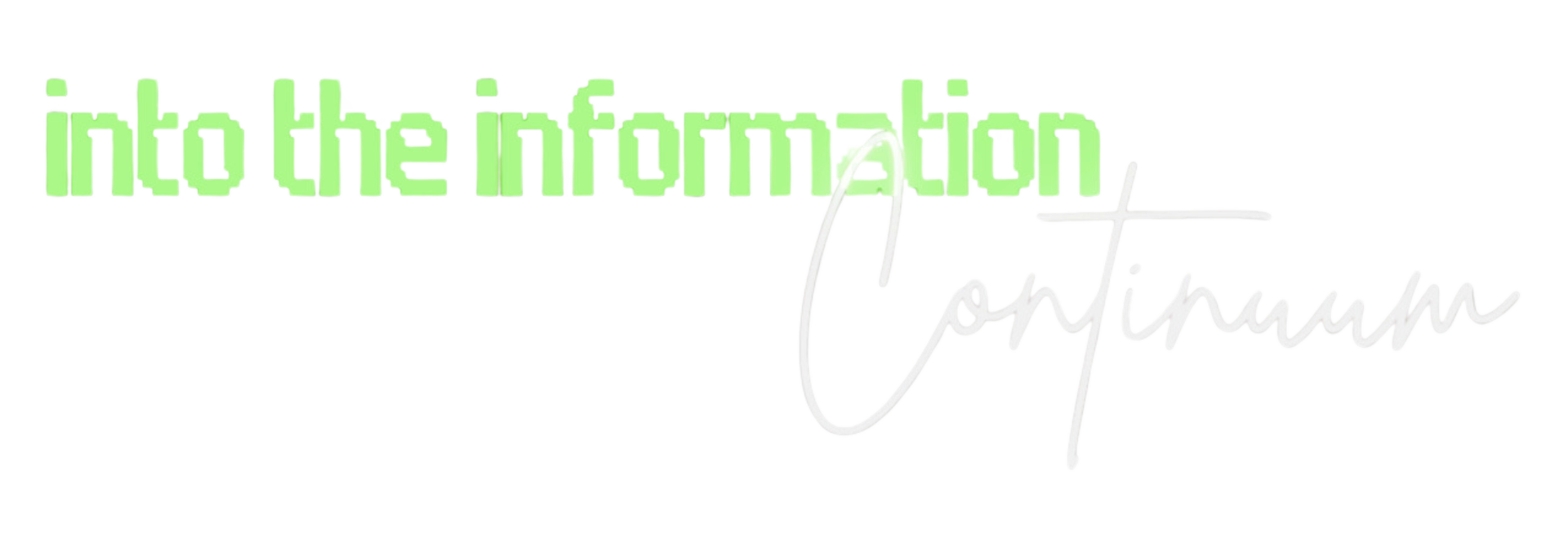 Information Continuum workshop title